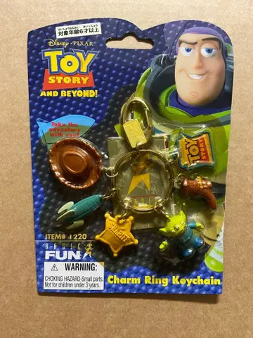 [ Toy Story ] 빈티지 참 반지 키체인 미개봉