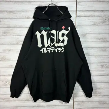NAS 후드티 illmatic 로고 XL