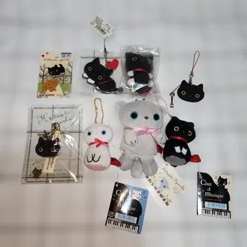 양말 냥코 스트랩 마스코트 스트랩 묶음 판매 미사용 새상품 일괄