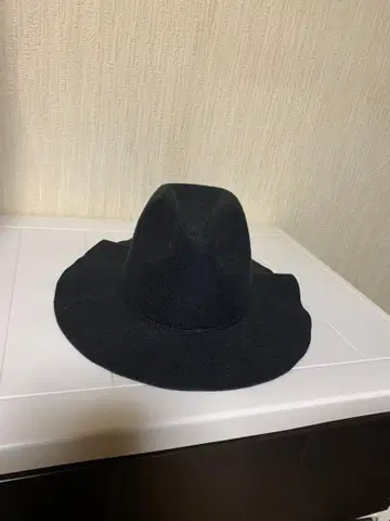 블랙 울 펠트 햇