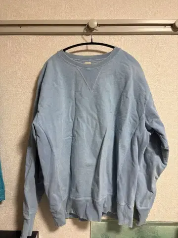 론 헤르만 빈티지 라이트 블루 맨투맨