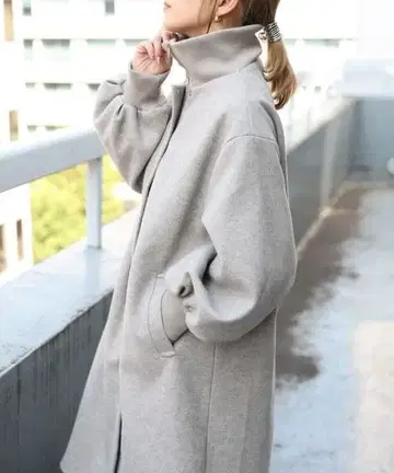 ap retro 스탠드 오버코트