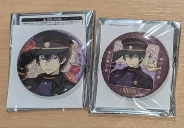 AGF 한정판 가정교사 히트맨 REBORN! 글리터 캔뱃지 히바리 쿄야