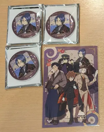 AGF 한정판 가정교사 히트맨 REBORN! 글리터 캔뱃지 로쿠도 무쿠로