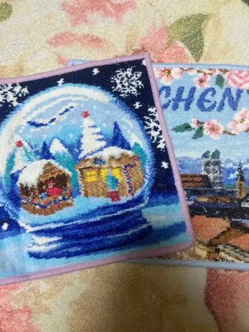 크리스마스 뮌헨페이러 손수건