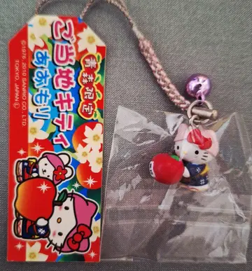 지역 한정 키티 헬로키티 끈 장식 아오모리 사과 아가씨