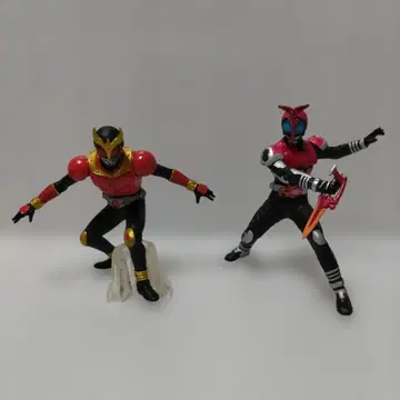 가면라이더 쿠우가&가부토 창절 피규어 세트 약 12cm
