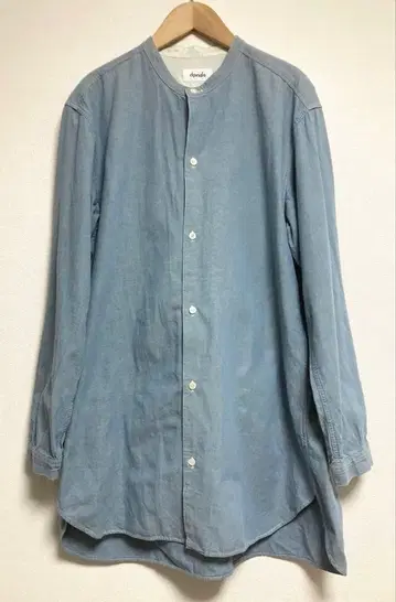 chimala 치말라 긴팔 데님 셔츠 L 블루 YK0609