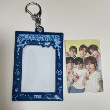 TWS 포토 카드 홀더 트레이딩 카드 세트