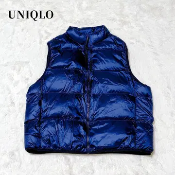 유니클로 네이비 울트라 라이트 다운 베스트 퀼팅 빅 사이즈