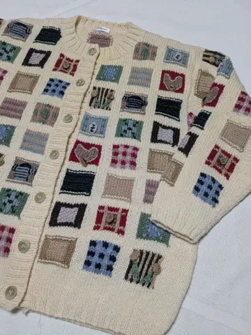 Swamp 두툼한 니트 가디건 올 패턴