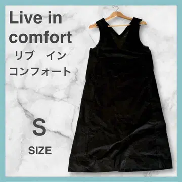 리브인컴포트 원피스 Ssize 블랙 봄/가을/겨울