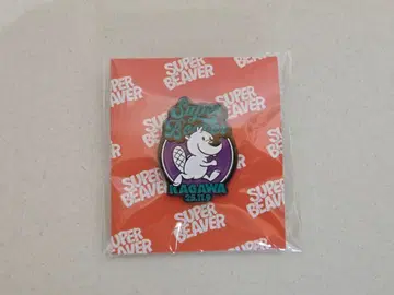 SUPER BEAVER 낙타 투개더 카가와 공연 한정판 비버 핀 배지