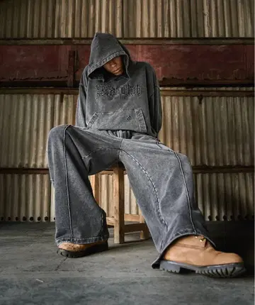 ANDER HUNK 셋업 후드티 x 팬츠