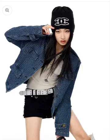 Fragrant Wind 데님 재킷 ICM0094 S 사이즈