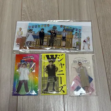 쟈니즈 WEST 카미야마 토모히로 아크릴 스탠드 4점 세트