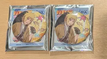 AGF 한정판 NARUTO 돌풍전 글리터 캔뱃지 미나토