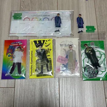 카미야마 토모히로 아크릴 스탠드 6개 세트 쟈니즈 WEST