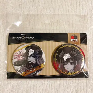 리들 AGF 한정판 금박 캔뱃지 카미오 모노크롬 트위스테