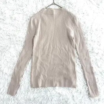 갤러리 바이 GALERIE VIE 리브 니트 하이넥 S 슬릿