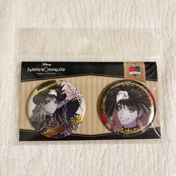 듀스 AGF 한정판 금박 캔뱃지 카미오 모노크롬 트위스테