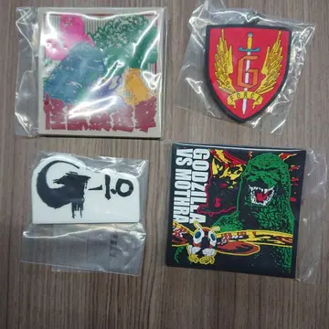 고질라 H상 러버 잡화 컬렉션 4개 세트