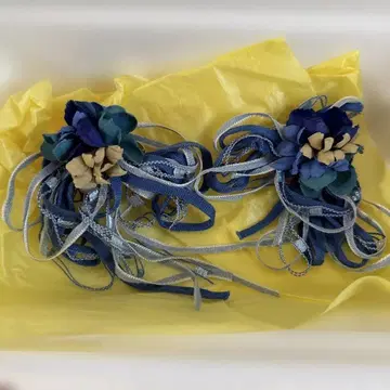 hanairoaiki 귀걸이 블루