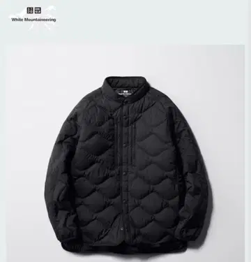 유니클로 화이트 마운티니어링 리사이클 다운