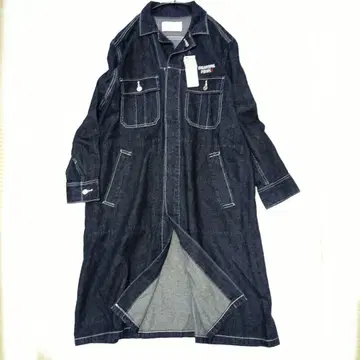 새상품 택 포함 BEAUTIFUL PEOPLE GU 데님 코트 자수 L