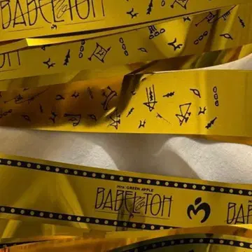 Mrs. GREEN APPLE BABEL no TOH 은색 테이프