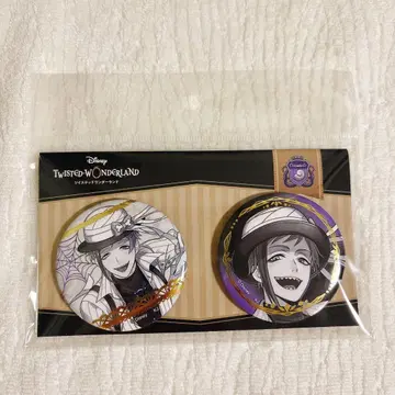 플로이드 AGF 한정판 금박 캔뱃지 카미오 모노크롬 트위스테