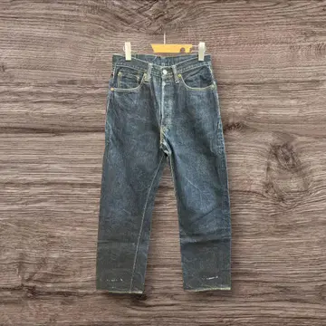 26T3 ROCKET&SADDLE 데님 청바지 인디고 셀비지