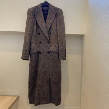 RENA LANGE 레나 랑게 더블 브레스트 체스터 코트