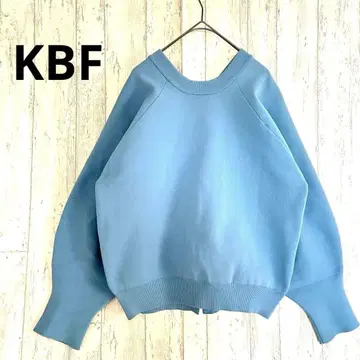 KBF 백버튼 니트 풀오버 [F] 2way 블루 계열
