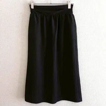 s0750 [어나더 에디션] 라메 믹스 스트레치 스커트 뒷 허리밴딩