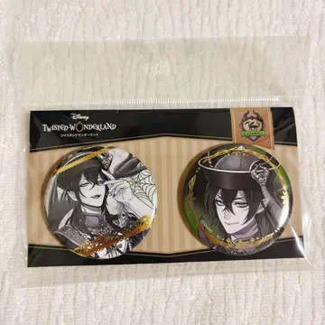 말레우스 3 AGF 한정판 금박 캔뱃지 카미오 모노크롬 트위스테