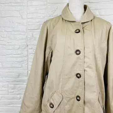 페르소디아 스탠드 카라 스프링 코트 새상품급 [ 52-19 ]