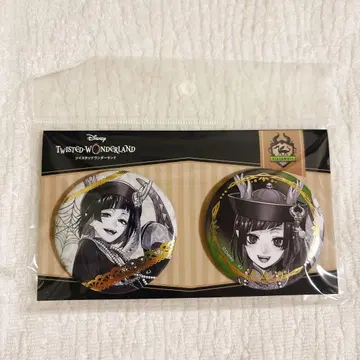 릴리아 AGF 한정판 금박 캔뱃지 카미오 모노크롬 트위스테