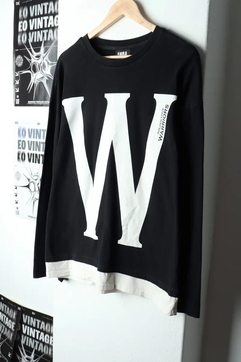 (M-XL) Nba Long-Sleeve T-shirt Golden State Warriors-15B59