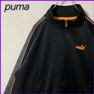[ 고품질 ] PUMA 푸마 자수 로고 트랙 자켓 라인 로고
