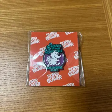 SUPER BEAVER 낙타 투개더 카가와 공연 한정판 비버 핀 배지
