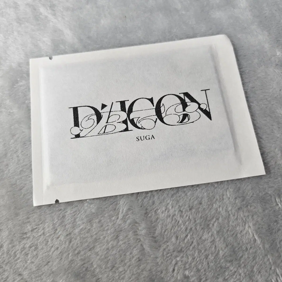 Sealed) BTS Bangtan Dicon Special Poca 2 pcs Suga Yoon