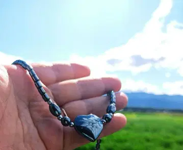 개운 회화 테라헤르츠 목걸이