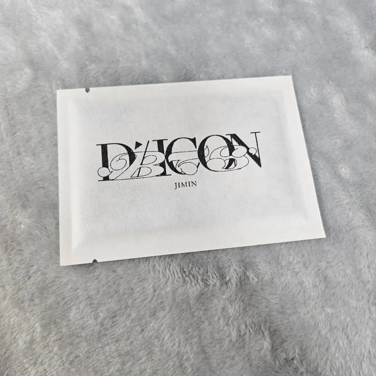 Sealed) BTS Bangtan Dicon Special Poca 2 pcs Jimin