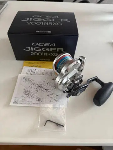SHIMANO OCEA JIGGER 2001NRXG 왼쪽 감기