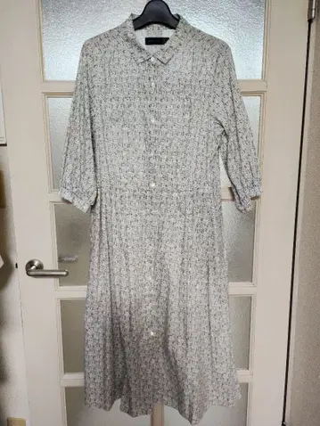 샤워 파티 7부 소매 원피스