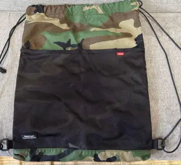 WBASE RESISTANT 냅색 멜빵 카모플라주 패턴 백팩