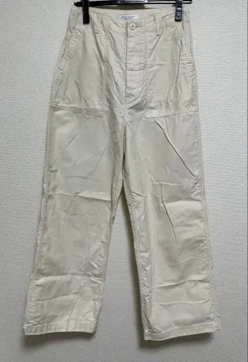 뷰티 앤 유스 베이커 팬츠 화이트 팬츠 화이트 팬츠 바지