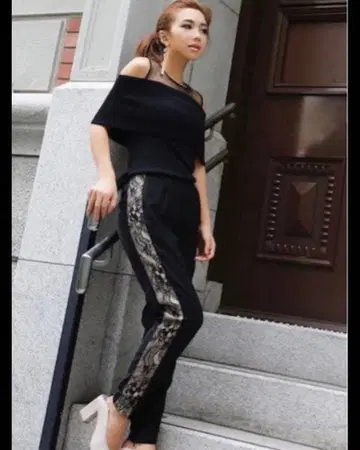 eimyistoire/사이드 레이스 팬츠/택 포함 미사용 새상품