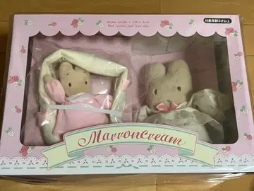 마롱크림 푸치마롱 봉제 인형 세트 마스코트 산리오